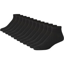 Hanes Men Double Tough Crew+Ankle Socks 14 Pair