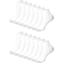 Hanes Men Double Tough Crew+Ankle Socks 14 Pair