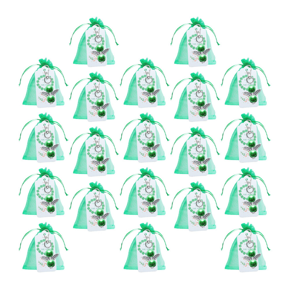 1Set Delicato Ciondolo Chiave Per Decor Bag St Patrick's