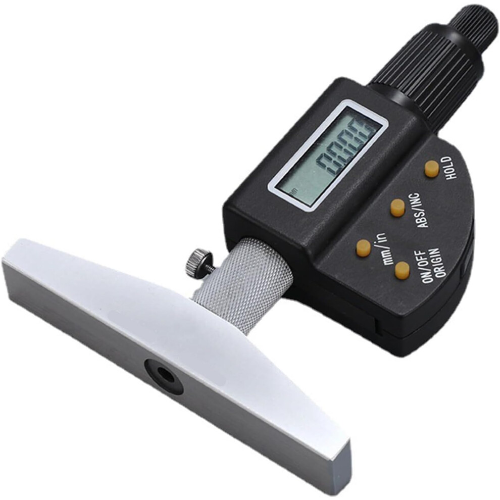 Electronic Depth Micrometer With Digital Display Precision +/0.004 Mm Tolerance For Hole Depth And Step Size Measurement 9771547251002
