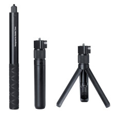 Kit Perche à Selfie Invisible avec Poignée Trépied et Vis 1/4" (28-111 cm) pour  One/X4/X3.