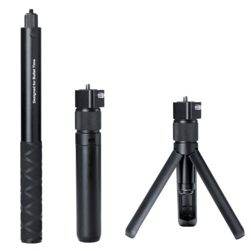 Bundle Kit Invisible Selfie Stick Tripod Handle 1/4 Screw 28-111 cm for  One/X4/X3