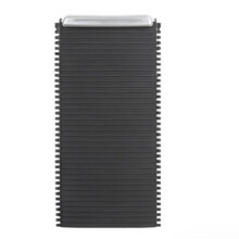 39868873 Piastra Decorativa Portabicchieri per Console Centrale Auto, Tendina Avvolgibile, Per S60 XC60, Nero