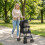 PawHut (Black) PawHut Foldable Dog Stroller with Mesh Windows for Mini Dogs 1