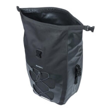 Sacoche arrière vélo - BASIL - Navigator - Waterproof - Fixation Hook On - Fermeture enroulement