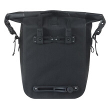 Sacoche arrière vélo latérale - BASIL - Navigator Waterproof - 12-15 L - 100% imperméable (IPX3) - Crochets MIK