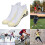 Kurze weiße Fußballsocken Größe 38-45 2
