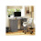 Computer Desk, Writing Table, PC Workstation with 3 Storage Shelves and Drawers, Silver Handle, for Home Office, Grey 2