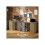 Computer Desk, Writing Table, PC Workstation with 3 Storage Shelves and Drawers, Silver Handle, for Home Office, Grey 5