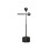 Adjustable Speed Bag, Boxing Bag, with Stand, Reflex Bar, Punching Pad, Black 1