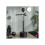 Adjustable Speed Bag, Boxing Bag, with Stand, Reflex Bar, Punching Pad, Black 2