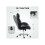 Executive Office Chair with Spring Padding - Black 6