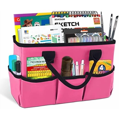 Τσάντα Tote & Organizer για Δασκάλους, Τέχνες, Βιβλία, Χαρτικά, Γραφείο, Αποθήκευση
