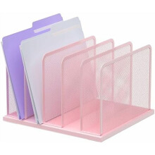 Schreibtisch-Aktenorganizer, aufrechter Netz-Desktop-Organizer, Aktensortierer, Büroorganisation, Aktenhalter für Zuhause, Büro und Klassenzimmer