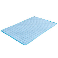Tapis de couchage en soie glacée pour chien, tapis rafraîchissant d'été