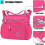 Τσάντα Crossbody για γυναίκες, Αδιάβροχη τσάντα ώμου από νάιλον με πολλές τσέπες, 5