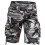 Ανδρικά Σορτς Casual Camouflage Σορτς Εργασίας Μεσαίας Μέσης Παντελόνι με Πολλαπλές 1