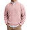 Herren-Cord-Sweatshirt, langärmelig, einfarbig, lässig 1