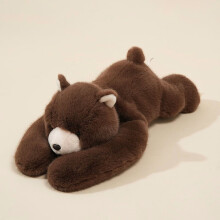 Oso de peluche gigante – Almohada de felpa suave y abrazable de 45 cm para adultos, para el hogar, el trabajo o los viajes – Ideal para amantes