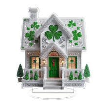 Diamantmålning Husdekoration för St. Patricks dag 1 st