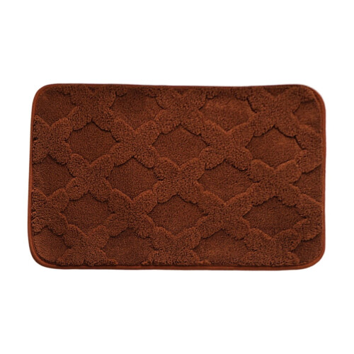 Non-Slip Absorbent Bath Rug 24 x 16 in 1