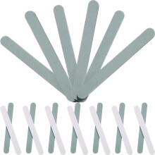 100Pcs Assorted Color Grit Nail Files Double-Sided Nail Buffer Tool
