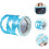 Cloud Pattern Bulletin Board Border Trim Scalloped Blue Sky Removable Classroom Decoration 5