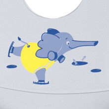Baby Ess Lätzchen Silikon wasserdicht Elefant