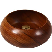 Wooden Mini Incense Holder Rosewood Bowl Type Incense Burner Stick Holder Censer 6.2x6.2x2.3 cm Home Decor
