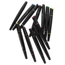 24Ud Bolígrafos Marcadores Negros Prácticos Para Pintura Y Dibujo