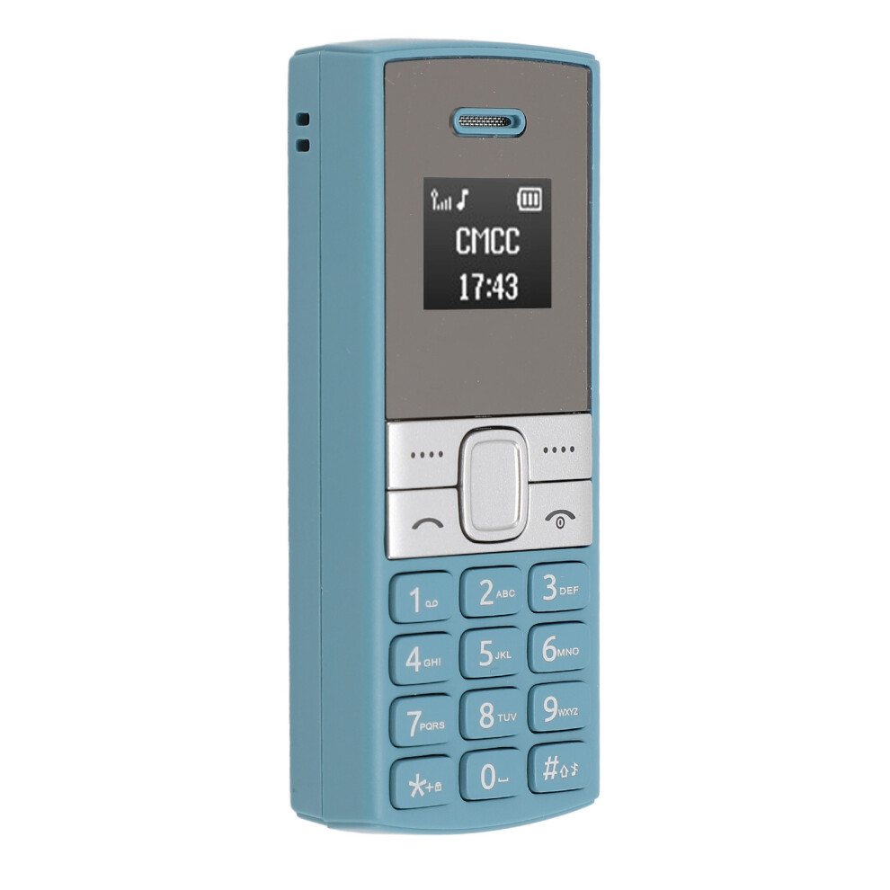 Tiny Gsm 2G Tooth Dual Sim Mobile Phone Bm150 0.66" Oled Blue 6941384388640