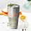 Ποτήρι Pioneer Flower 30oz με λουλουδάτο μοτίβο, διπλό τοίχωμα, μονωμένο με κενό αέρος, 4