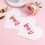 Valentinstag-Seidenpapier, 5 Packungen à 100 Blatt 4