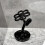 Flower-Shaped Ceramic Toothbrush Holder, Compatible with Standard Handles 6