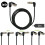 Καλώδιο patch Ethernet Cat5e, ορθής γωνίας, RJ45, 90 μοιρών, καμπύλη 1
