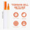 YOCBZ Glitzermarker-Set, Glitzergel, Doppellinie, 24 Stück 4