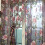 Cortina de tule voile floral transparente 78,74 x 39,37 polegadas, cor vinho, sem contas. 1