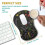 Εργονομικό Mouse Pad με Υποστήριξη Καρπού & Κλίση Αφρού Μνήμης για Ανακούφιση 3