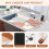 XXL Boho Mouse Pad με αντιολισθητική βάση, αδιάβροχο επιτραπέζιο χαλάκι για παιχνίδια 2