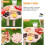 Plastic outdoor wine table foldable beverage holder 4