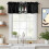 Πασχαλινό Φάρμα Gnome Valance42x12in, Θήκη Ράβδων για Κουζίνα, Υπνοδωμάτιο, Μπάνιο, Σαλόνι 2