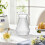 1.5L Clear Plastic Pitcher with Duckbill Spout 4