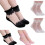 Dress5Pairs Γυναικείες Κάλτσες Αστραγάλου από Δαντέλα για Κορίτσια, Εξαιρετικά 1