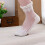 Dress5Pairs Γυναικείες Κάλτσες Αστραγάλου από Δαντέλα για Κορίτσια, Εξαιρετικά 3
