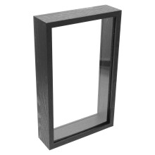 OUNONA Presentatiedoos voor gedroogde bloemen, houten frame voor gedroogde bloemen, zwevend fotolijstje, doos voor gedroogde bloemen