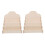 FRCOLOR2pcs Ξύλινη Βάση Προβολής με Επίπεδη Επίπεδη Επίδειξη για Ευχετήριες Κάρτες, 6