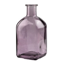 Vasos de vidro transparente elegantes, 13x6,2cm, perfeitos para decoração com flores, centros de mesa e presentes de casamento.