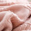 Pink Throw Blanket 60x80 Inches Throw Textured Solid Soft Sofa Throw Couch Knitted Decorative Blanket 5