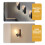 Lampade da parete rustiche in ferro, 1 set 8