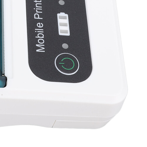 Bluetooth 58mm Belegdrucker 2600mAh Grün/Weiß 1